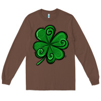Chestnut St. Patrick's Day Shamrock Long Sleeve Tee - Jasminsmagicworld