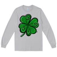 Moon Dust St. Patrick's Day Shamrock Long Sleeve Tee - Jasminsmagicworld