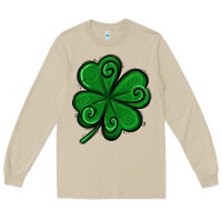 Mushroom St. Patrick's Day Shamrock Long Sleeve Tee - Jasminsmagicworld