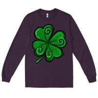 Plum St. Patrick's Day Shamrock Long Sleeve Tee - Jasminsmagicworld