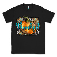 Black Thankful Pumpkin Classic Tee - Artiststas