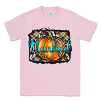 Bubblegum Pink Thankful Pumpkin Classic Tee - Artiststas