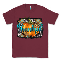 Burgundy Thankful Pumpkin Classic Tee - Artiststas