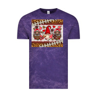 Cloud Purple American football gnome Vintage Tee - HRA Design Shop