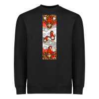 Black volleyball penwraps Heavyweight Sweatshirt - HRA Design Shop