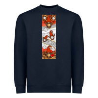 Navy volleyball penwraps Heavyweight Sweatshirt - HRA Design Shop