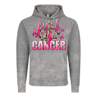 Fuck Cancer With Butterflies Vintage Hoodie | Teevron