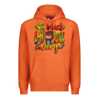 Carrot black her story Premium Hoodie - Artiststas