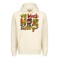 Sandshell black her story Premium Hoodie - Artiststas