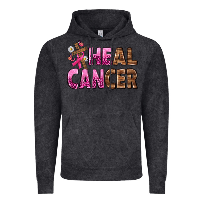Heal Cancer Vintage Hoodie by texasbilliewilder | Teevron