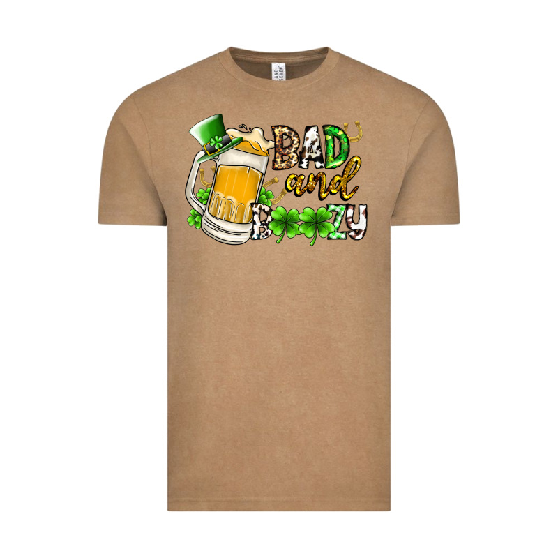 Bad And Boozy Vintage Tee by RacoonDesign | Teevron