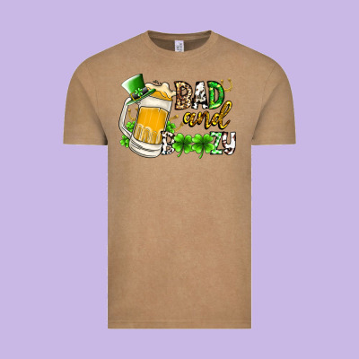 Bad And Boozy Vintage Tee Designed By Racoondesign