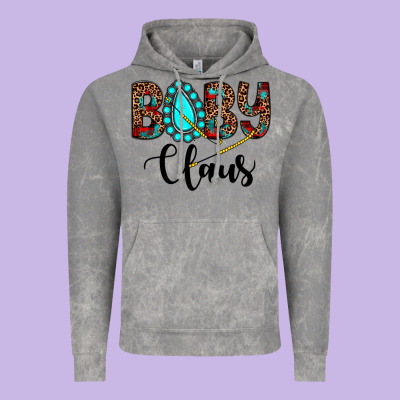 Baby Claus Vintage Hoodie Designed By Jahusdesignshop