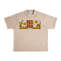 French Oak sunflowers and butterflies mama 16oz libbey cup Urban Heavy Tee - HRA Design Shop