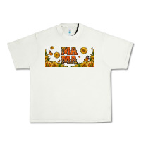 Pistachio sunflowers and butterflies mama 16oz libbey cup Urban Heavy Tee - HRA Design Shop