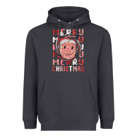 Smoke merry christmas smiling face Heavyweight Hoodie - MaliasSmallBusiness