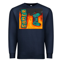Navy gamer Premium Sweatshirt - MaliasSmallBusiness