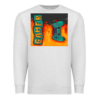 Oatmeal Heather gamer Premium Sweatshirt - MaliasSmallBusiness