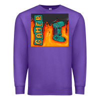 Purple gamer Premium Sweatshirt - MaliasSmallBusiness