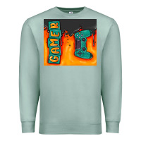 Seafoam gamer Premium Sweatshirt - MaliasSmallBusiness