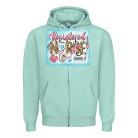 Seafoam Western Registered Nurse Zipper Hoodie - LillyAllenDesigns