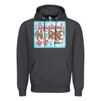 Smoke Western Registered Nurse Zipper Hoodie - LillyAllenDesigns