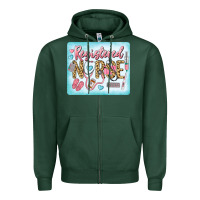 Sports Green Western Registered Nurse Zipper Hoodie - LillyAllenDesigns