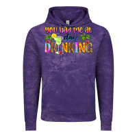 Cloud Purple you had me at day drinking Vintage Hoodie - Zillion Design Studio