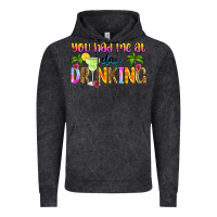 Vintage Black you had me at day drinking Vintage Hoodie - Zillion Design Studio
