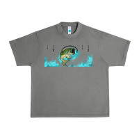 Tornado jumping bass fishing 16oz libbey cup Urban Heavy Tee - HRA Design Shop