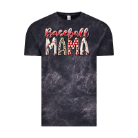 Cloud Black baseball  mama Vintage Tee - RacoonDesign