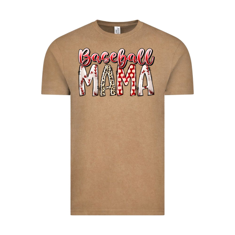 Baseball  Mama Vintage Tee by RacoonDesign | Teevron