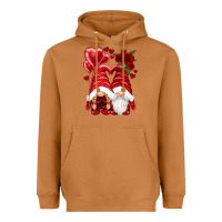 Meerkat valentines day gnomies Heavyweight Hoodie - NancyCooperArtShop