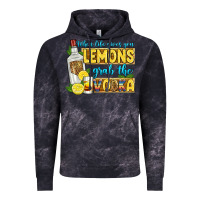 Cloud Black when life gives you lemons grab the vodka Vintage Hoodie - Zillion Design Studio