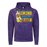 Cloud Purple when life gives you lemons grab the vodka Vintage Hoodie - Zillion Design Studio