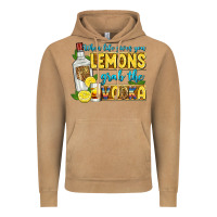 Vintage Camel when life gives you lemons grab the vodka Vintage Hoodie - Zillion Design Studio