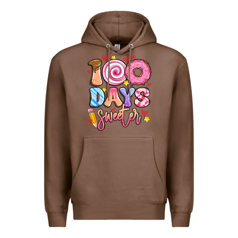 100 Days Sweeter Premium Hoodie by Artiststas | Teevron