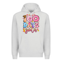 Dove Grey 100 days sweeter Premium Hoodie - Artiststas