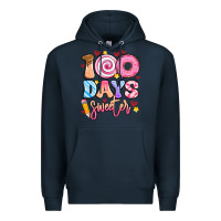 Navy 100 days sweeter Premium Hoodie - Artiststas