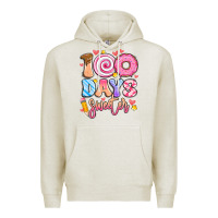 Oatmeal Heather 100 days sweeter Premium Hoodie - Artiststas