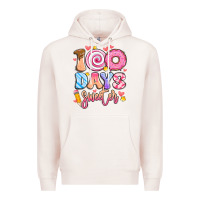 Pale Pink 100 days sweeter Premium Hoodie - Artiststas