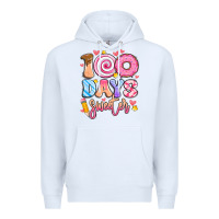 White 100 days sweeter Premium Hoodie - Artiststas
