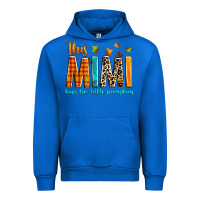 Cobalt This mimi loves her little pumpkins Urban Hoodie - texasbilliewilder