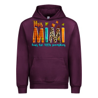 Mauve Wine This mimi loves her little pumpkins Urban Hoodie - texasbilliewilder