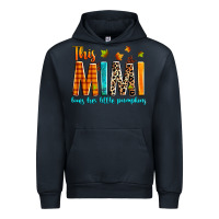 Navy This mimi loves her little pumpkins Urban Hoodie - texasbilliewilder