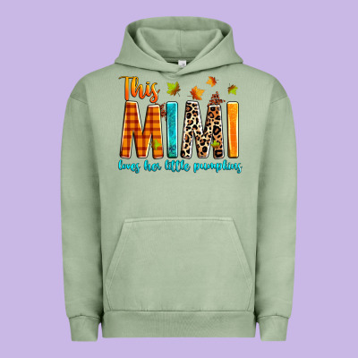 This Mimi Loves Her Little Pumpkins Urban Hoodie Designed By Texasbilliewilder