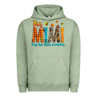 Pigment Oil Green This mimi loves her little pumpkins Urban Hoodie - texasbilliewilder