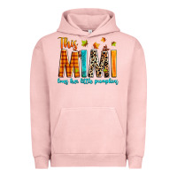 Pigment Salmon This mimi loves her little pumpkins Urban Hoodie - texasbilliewilder