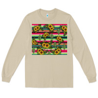 Mushroom sunflower cactus Long Sleeve Tee - JahusDesignShop