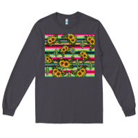 Smoke sunflower cactus Long Sleeve Tee - JahusDesignShop